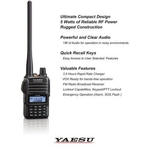 วิทยุ YAESU รุ่น FT-4VR สีดำ วิทยุสื่อสารสำหรับนักวิทยุสมัครเล่น 144.000-147.000 Mhz แบตทน ใช้งานได้นานกว่า 9 ชั่วโมง วิทยุ FM ขาย วิทยุสื่อสาร Icom วอ Spender Yaesu ขอนแก่น มหาสารคาม กาฬสินธุ์ ร้อยเอ็ด