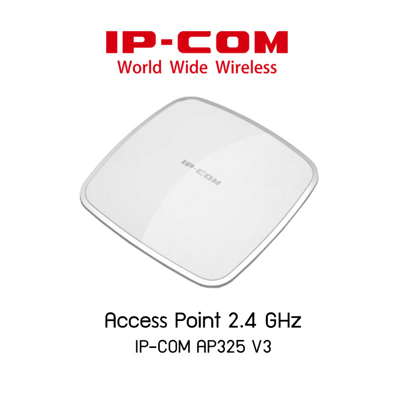 IP-Com AP325 Access Point 300 Mbps 2T2R Lan 10/100 Mbps Instalación En Techo Compatible Poe No Incluido 