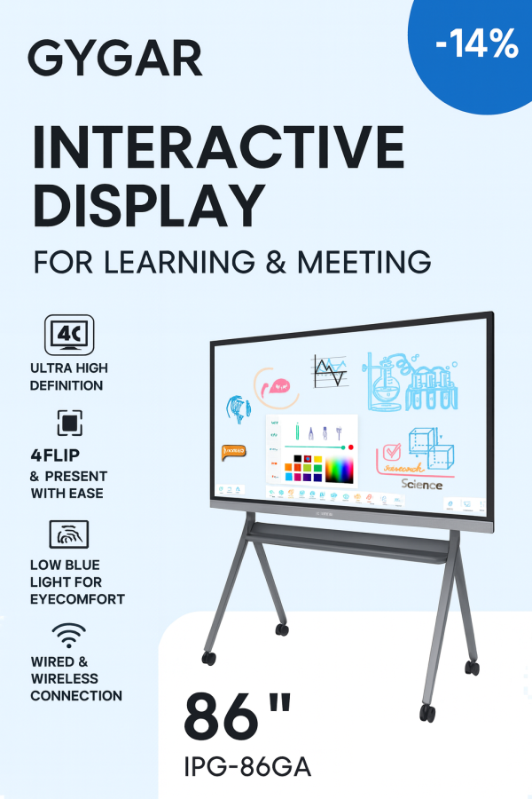 กระดาน อัจฉริยะ 86 นิ้ว