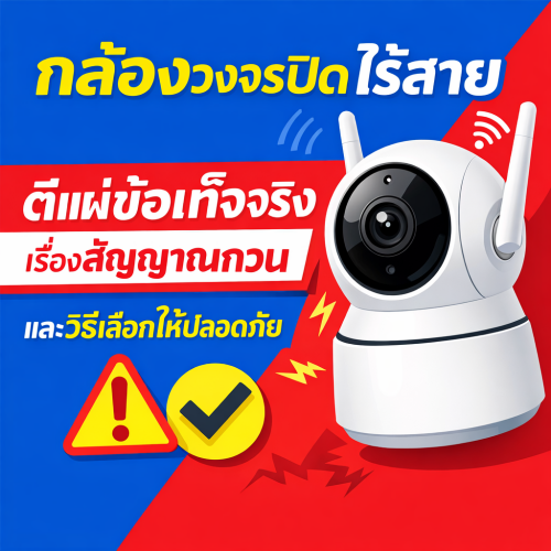กล้องไร้สายขอนแก่น: ตีแผ่ข้อเท็จจริงเรื่องสัญญาณกวนและวิธีเลือกให้ปลอดภัย