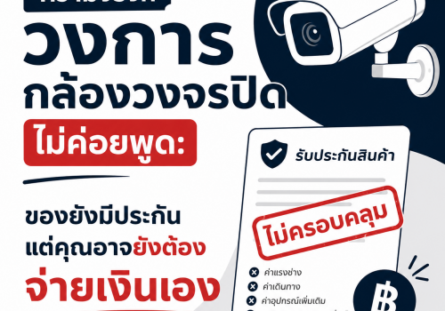 กล้องวงจรปิดขอนแก่น ความจริงที่วงการกล้องวงจรปิดไม่ค่อยพูด