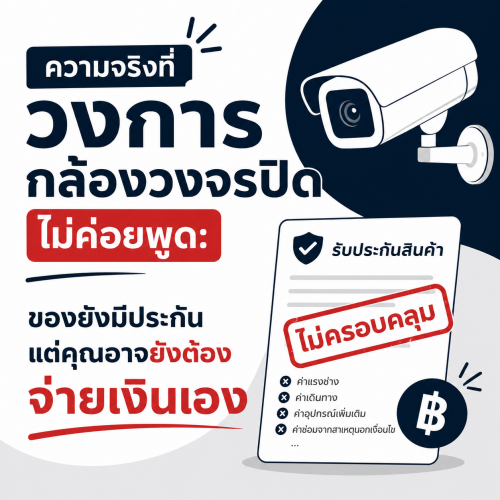 กล้องวงจรปิดขอนแก่น ความจริงที่วงการกล้องวงจรปิดไม่ค่อยพูด